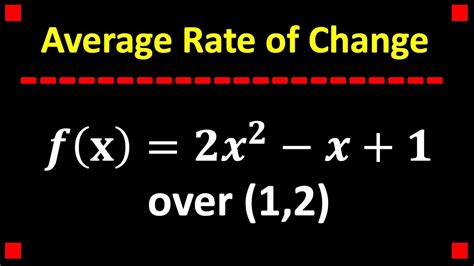 This video defines average rate of change and provides examples of determining a function's average rate of change.Complete Video List: http://www.mathispow...